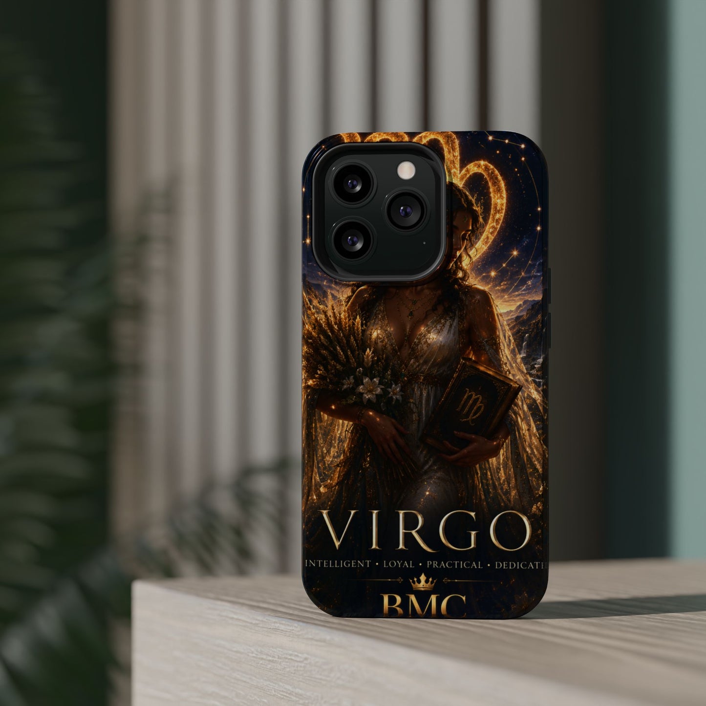 "Funda Magnética Reforzada ♍ Virgo-La Guardiana del Conocimiento"