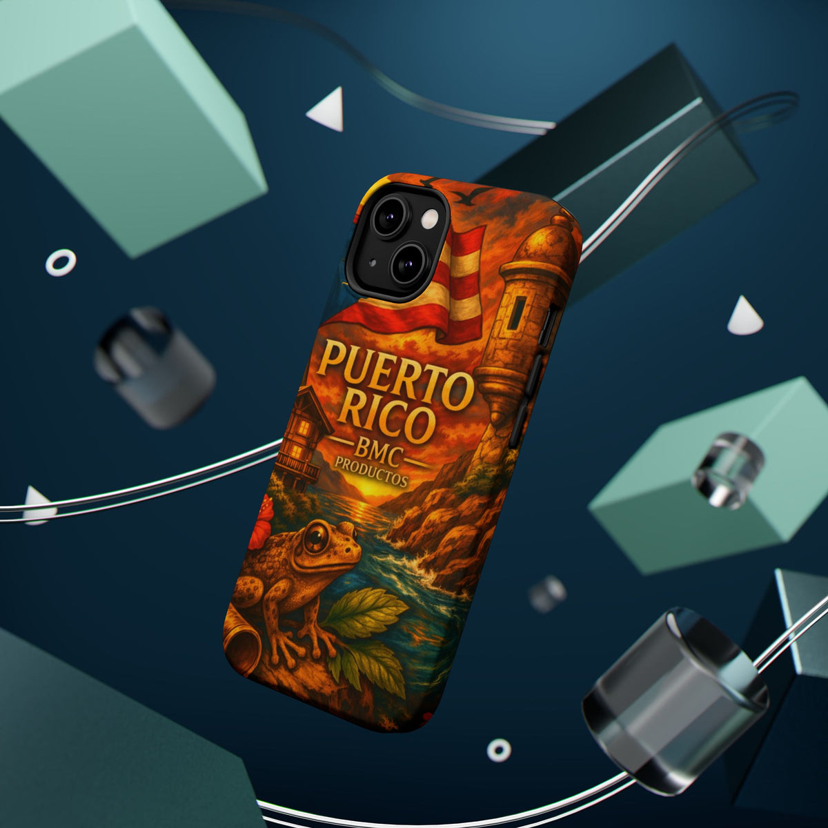 "Reinforced Magnetic Case Puerto Rico – Caribbean rhythm, soul, and color"