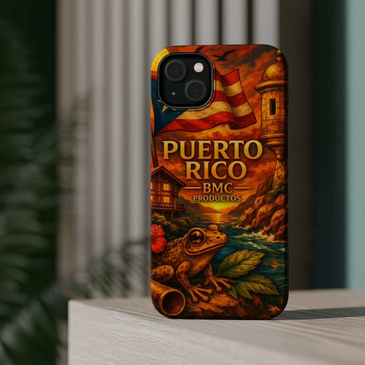 "Reinforced Magnetic Case Puerto Rico – Caribbean rhythm, soul, and color"