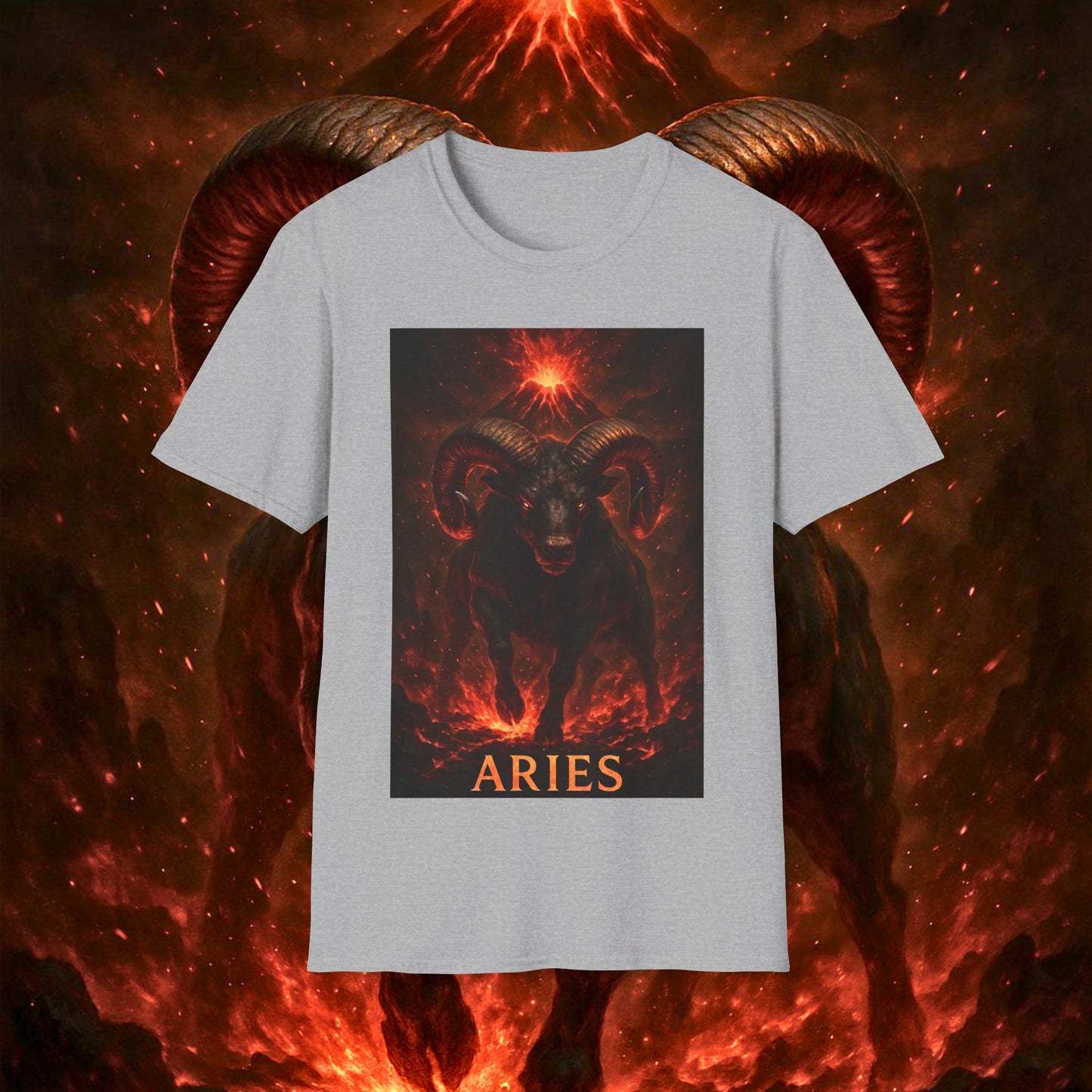 "Camiseta ♈ Aries — Espíritu de fuego"