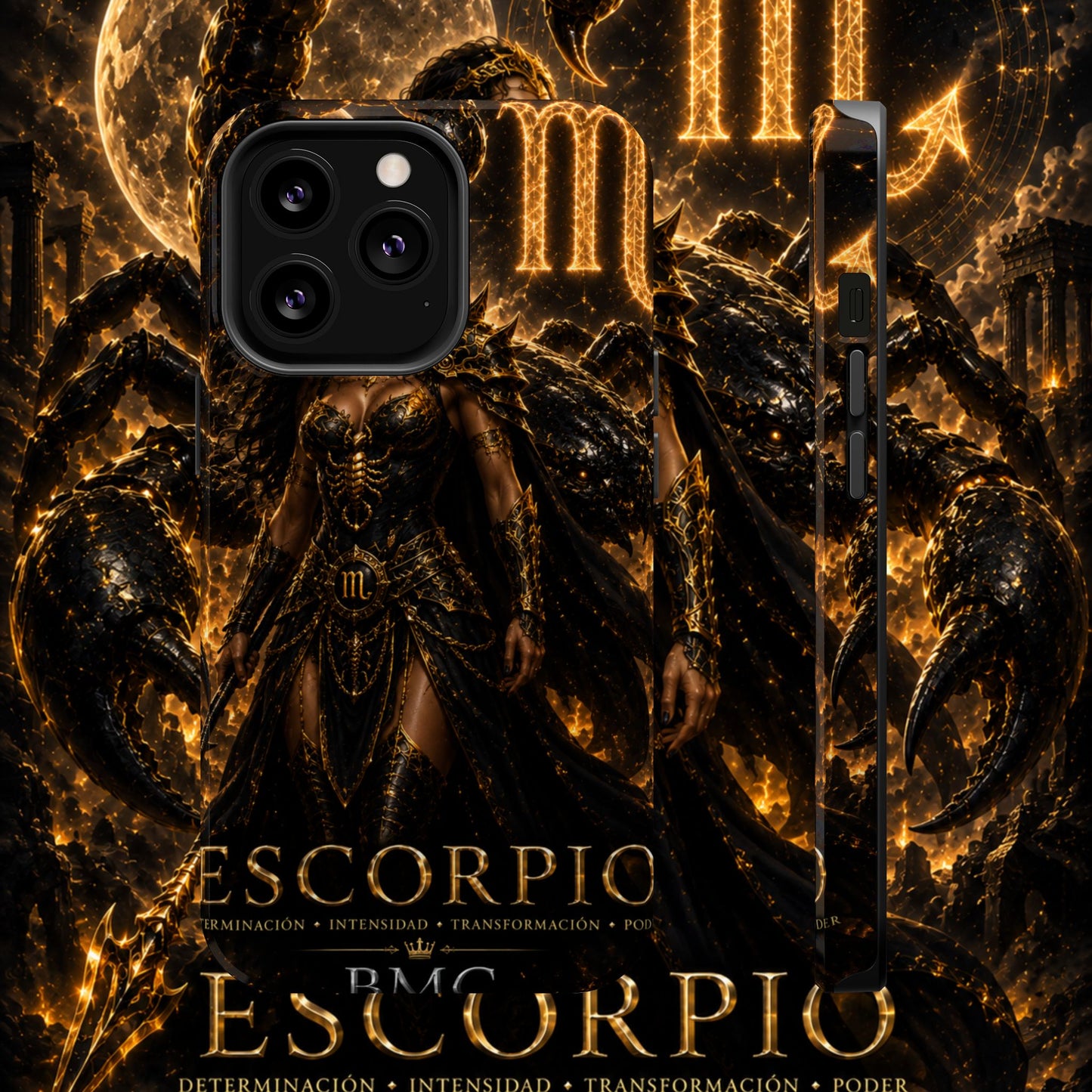"Funda Magnética Reforzada ESCORPIO M –La Vigilante de las Sombras"