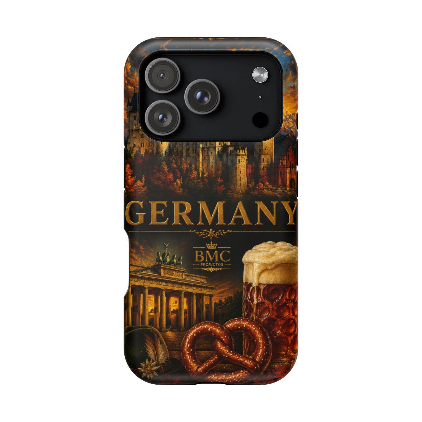 "Funda Magnética Reforzada Alemania: Fortaleza, Historia y Tradición 🎖️🏰🍺"