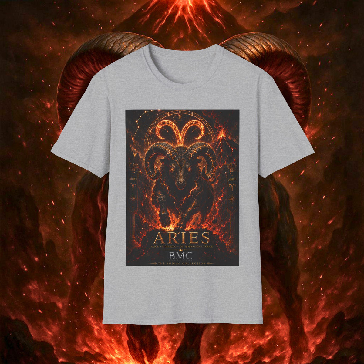 "Camiseta ♈ Aries — Espíritu de fuego"