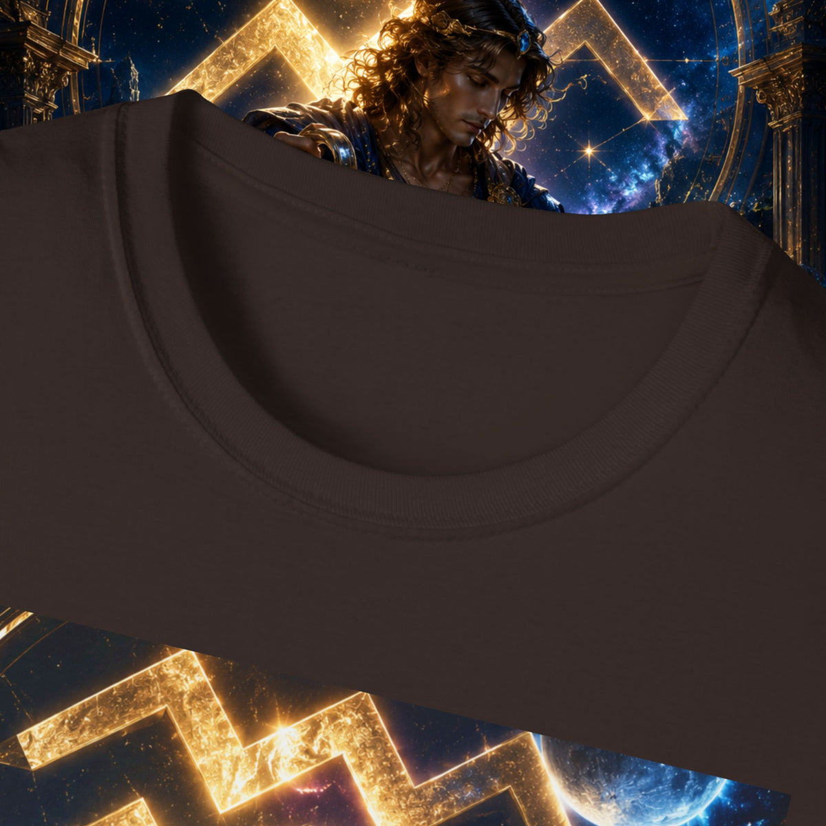 "Camiseta ♒ ACUARIO – El Visionario del Cielo y el Agua"