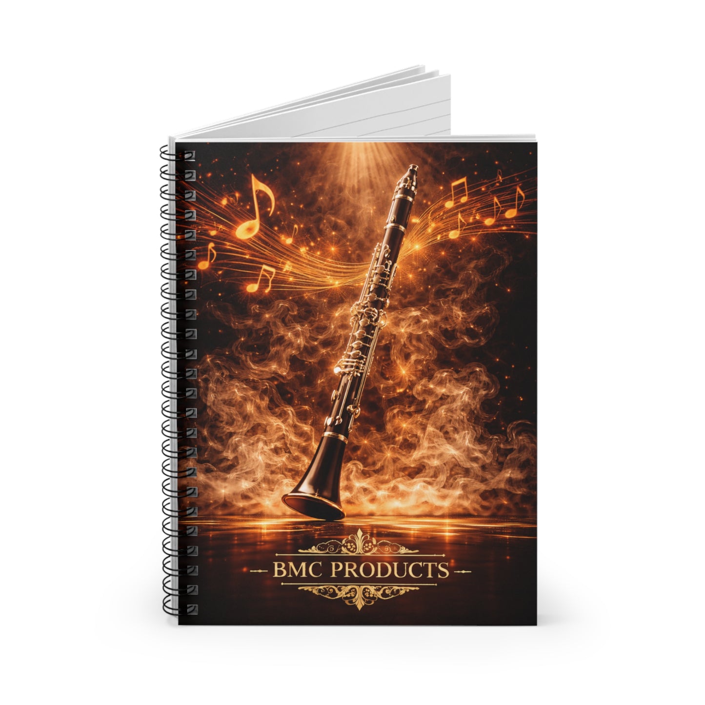 "libreta clarinete🎵🔥 El sonido del alma no grita… arde.” 🔥🎵