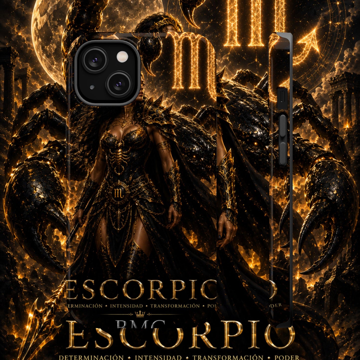 "Funda Magnética Reforzada ESCORPIO M –La Vigilante de las Sombras"