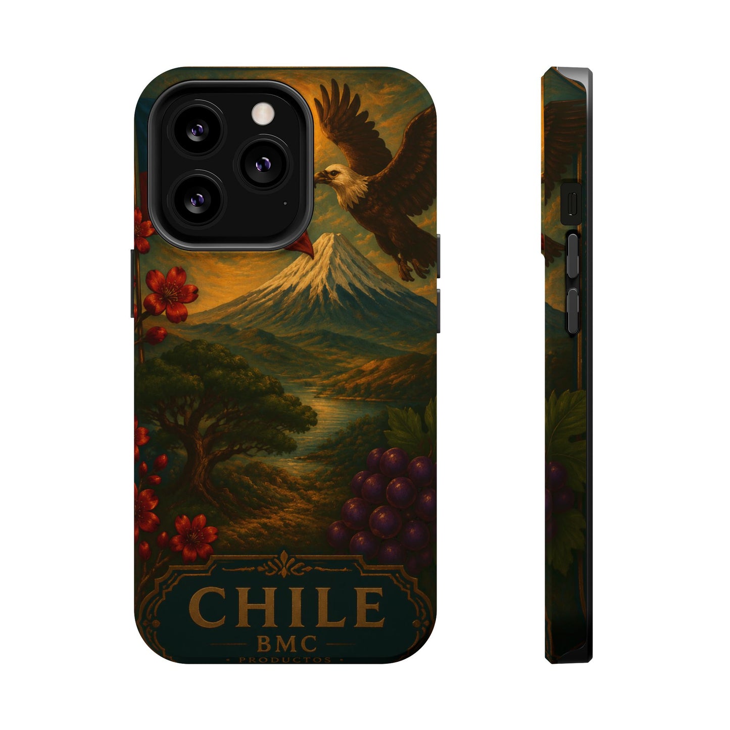 "Funda Magnética Reforzada Magnética Reforzada Chile: Naturaleza Indómita y Horizontes Eternos 🏔️🍇🏜️"