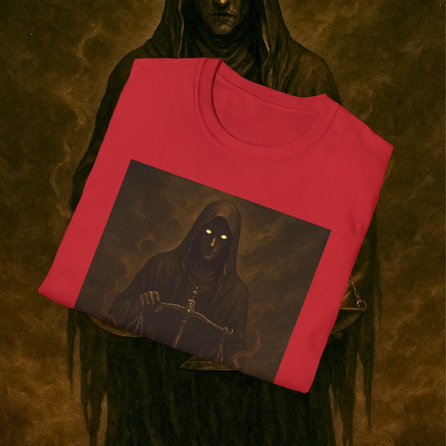 "Camiseta LIBRA – El Guardián del Equilibrio"