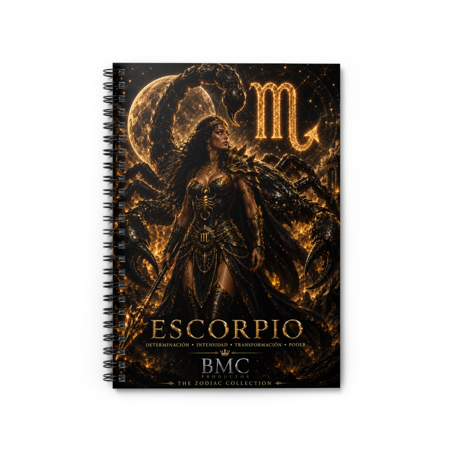 "libreta escorpio M– La Vigilante de las Sombras"