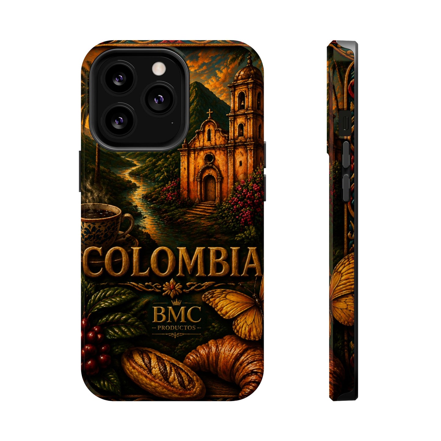 "Funda Magnética Reforzada Colombia: Magia de Colores, Café y Tradición ☕🎨🌄"