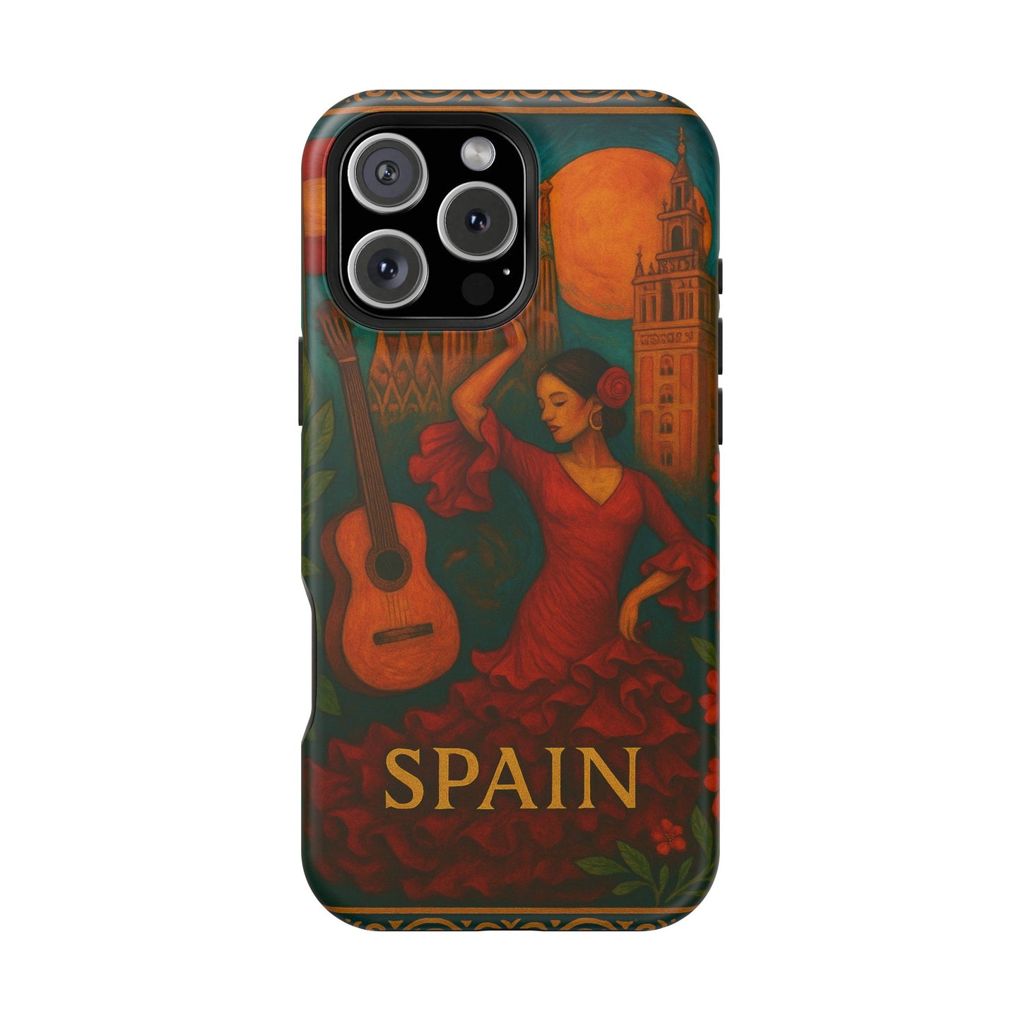 "Reinforced Magnetic Case Spain: Passion, Art, and Flavors That Make You Fall in Love 🎨💃🍷" 