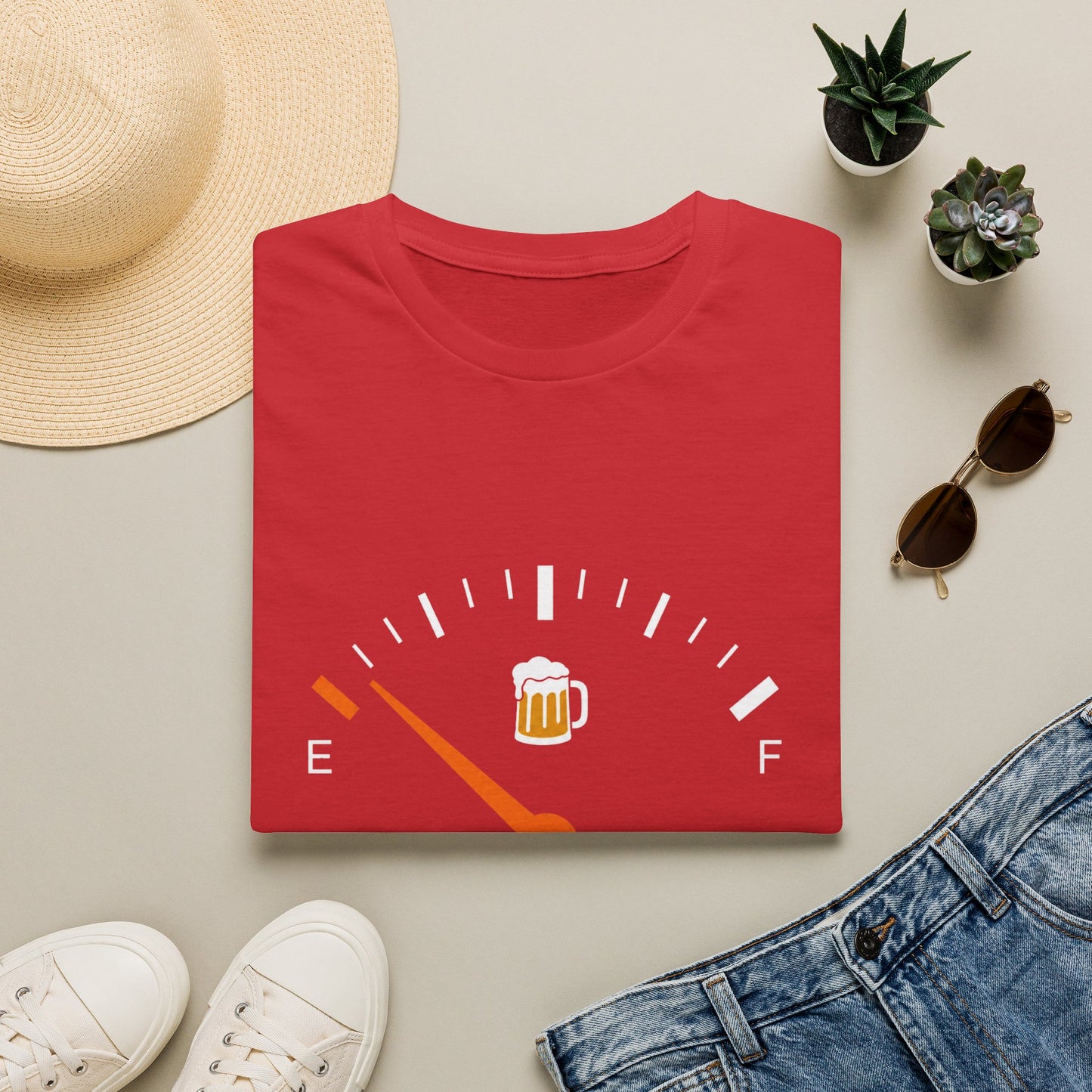 "Camiseta 🍺 Necesito Cerveza"