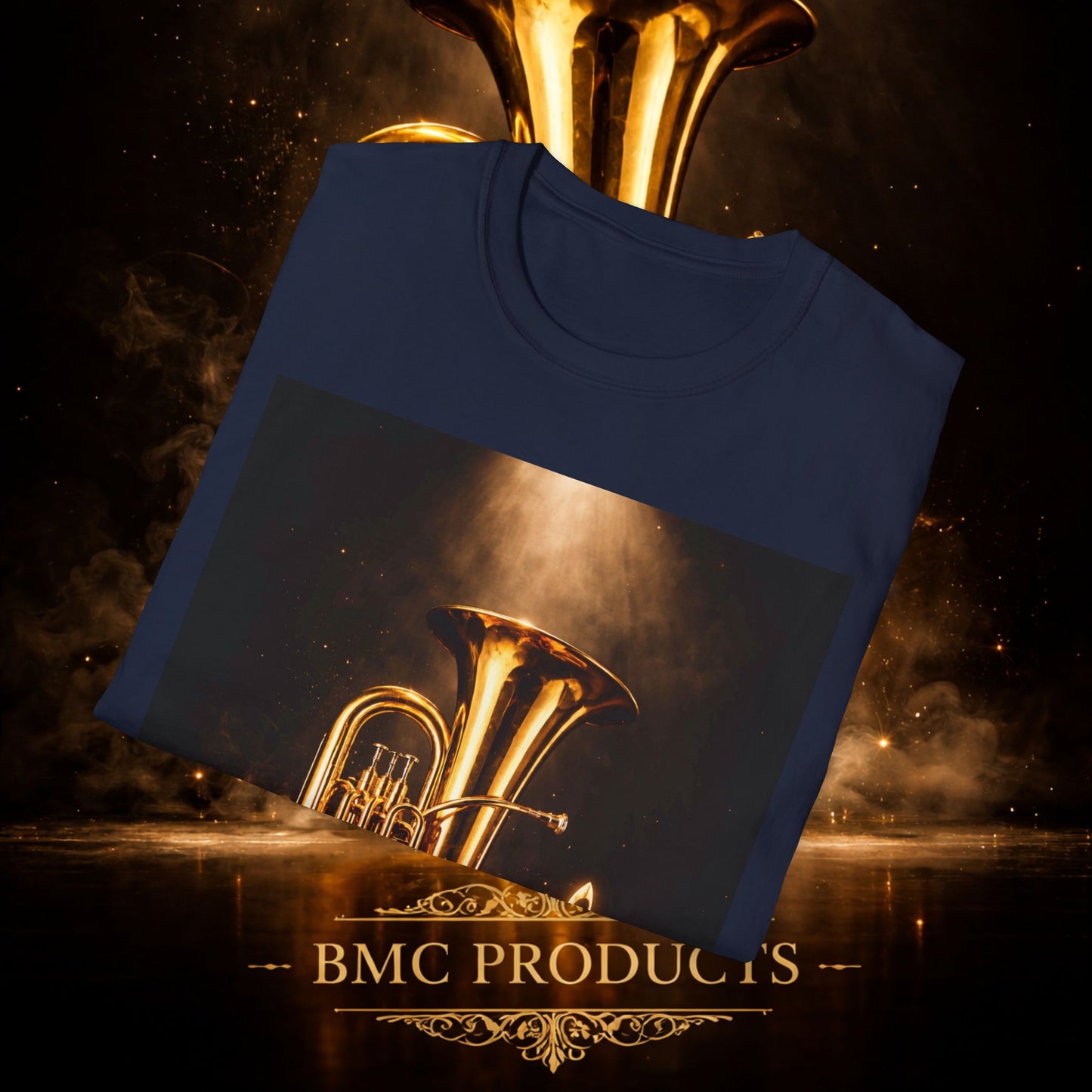 "Camiseta Tuba 🎺🔥 Cuando el alma suena, todo arde.”