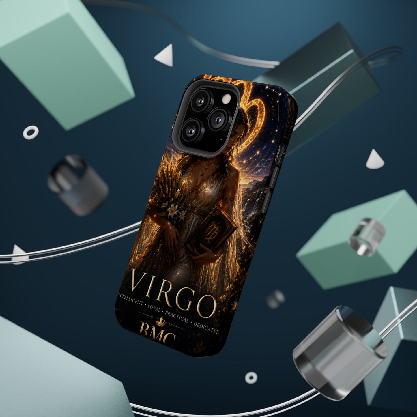 "Funda Magnética Reforzada ♍ Virgo-La Guardiana del Conocimiento"