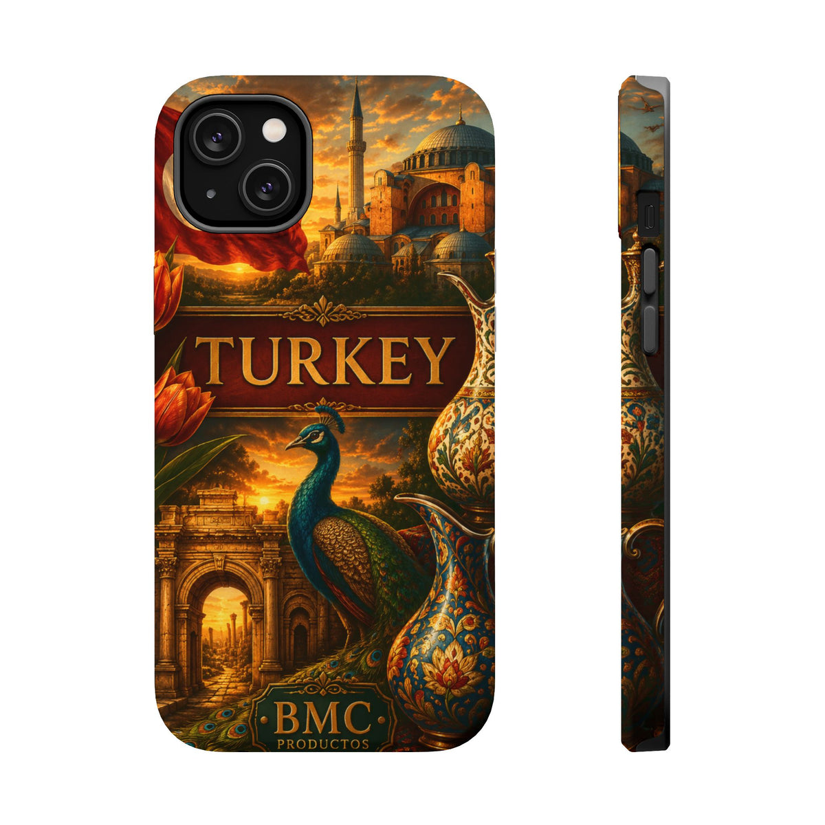 "Reinforced Magnetic Case Turkey✨ – Where East meets West"