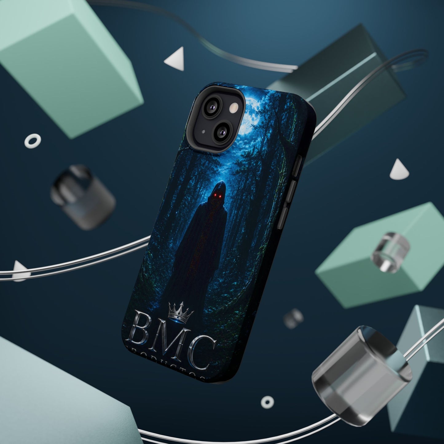 "Funda Magnética Reforzada🖤 El Vigía del Bosque Oscuro"