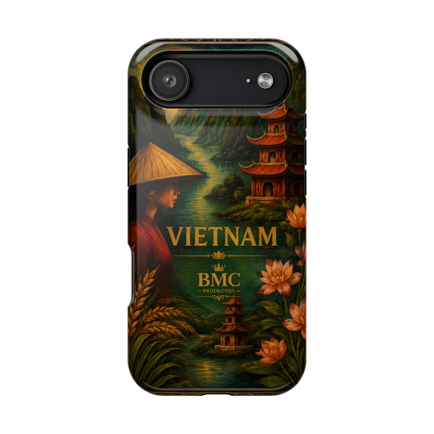 "Funda Magnética Reforzada Magnética Reforzada  Vietnam: Tradición, Naturaleza y Leyendas Ancestrales 🎋🏯🐉"