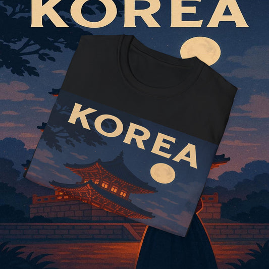 "Camiseta corea 🌸 – Tradición milenaria y modernidad vibrante"