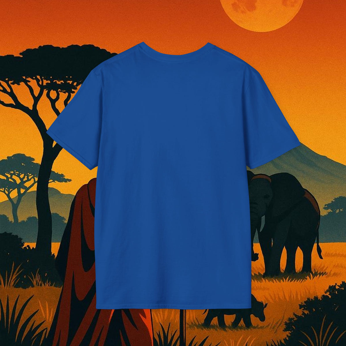 "Camiseta Kenia: Aventura Salvaje y Tierra de Horizontes Infinitos 🦁🌄🏕️"