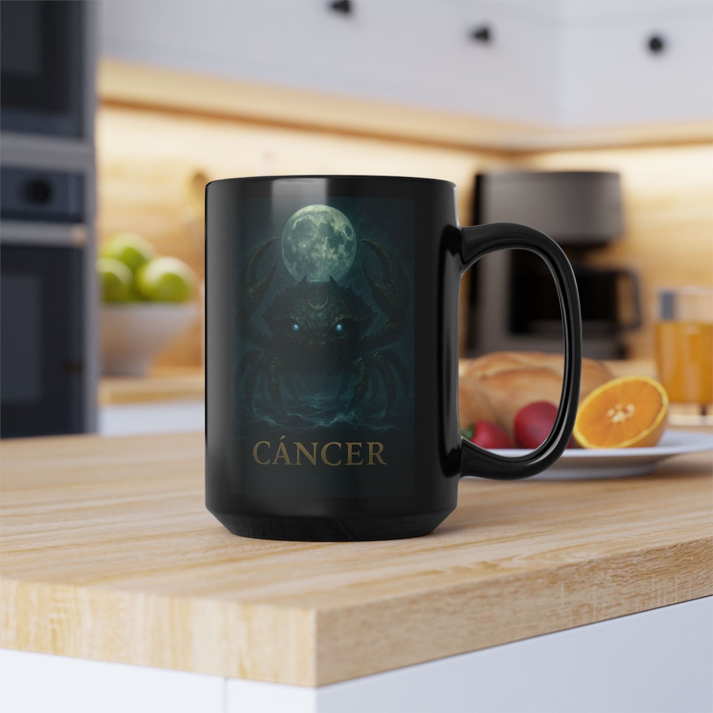 "Taza ♋ Cáncer — Guardián de las profundidades"