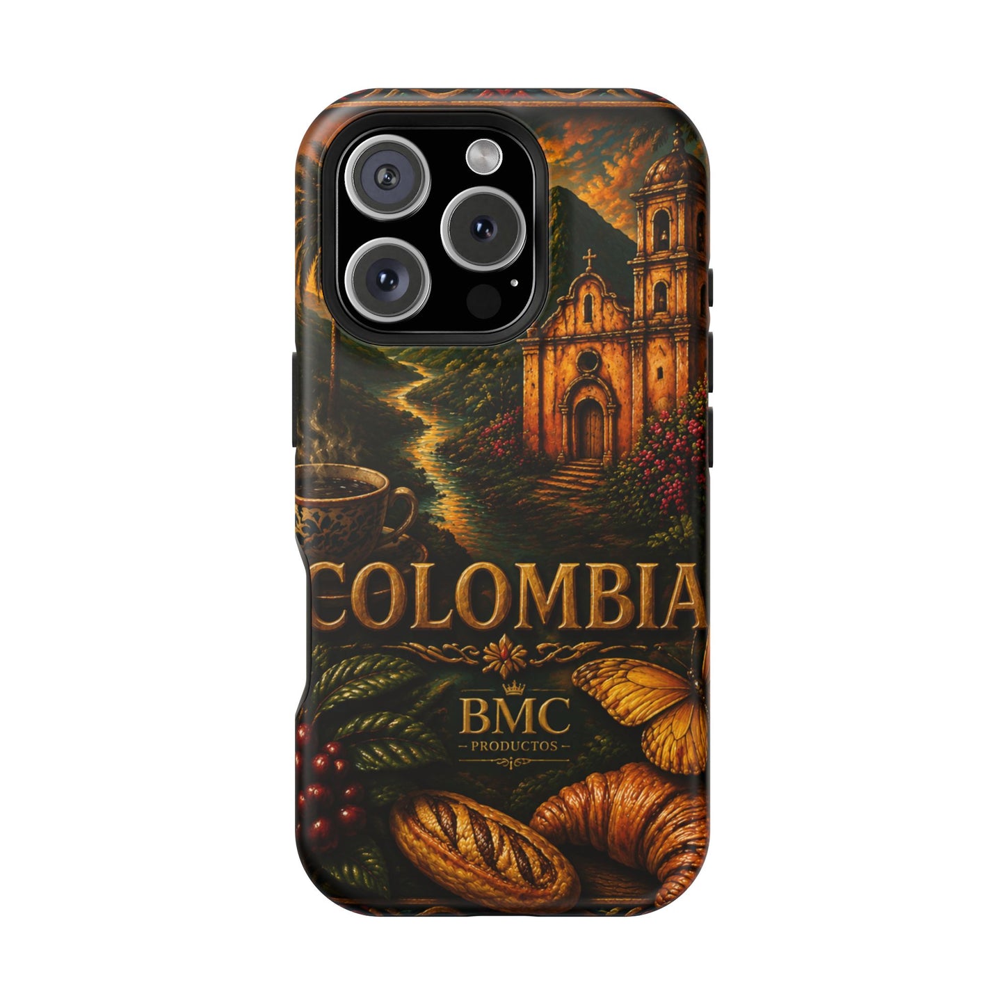 "Funda Magnética Reforzada Colombia: Magia de Colores, Café y Tradición ☕🎨🌄"