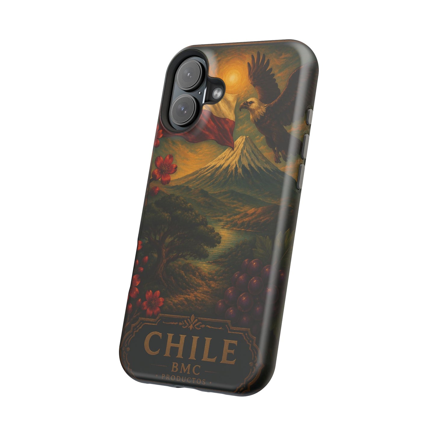 "Funda Magnética Reforzada Magnética Reforzada Chile: Naturaleza Indómita y Horizontes Eternos 🏔️🍇🏜️"