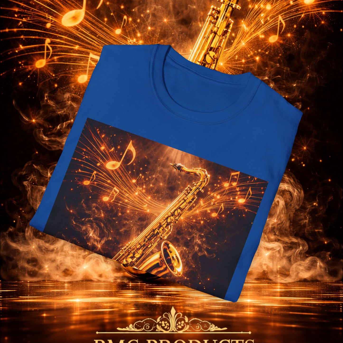 "Camiseta sax 🎷🔥 Haz que arda cada nota.” 🔥🎷