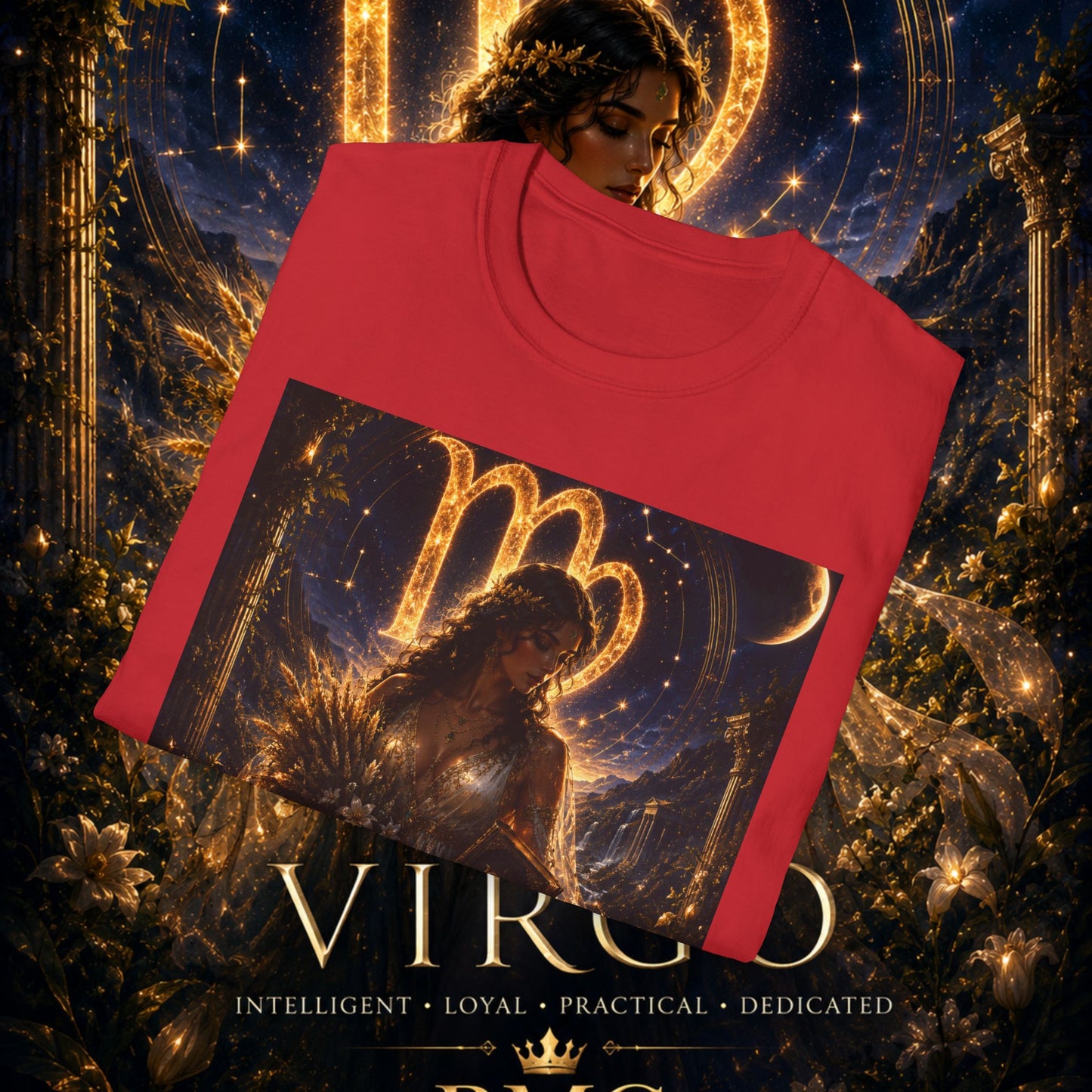 "Camiseta ♍ Virgo-La Guardiana del Conocimiento"