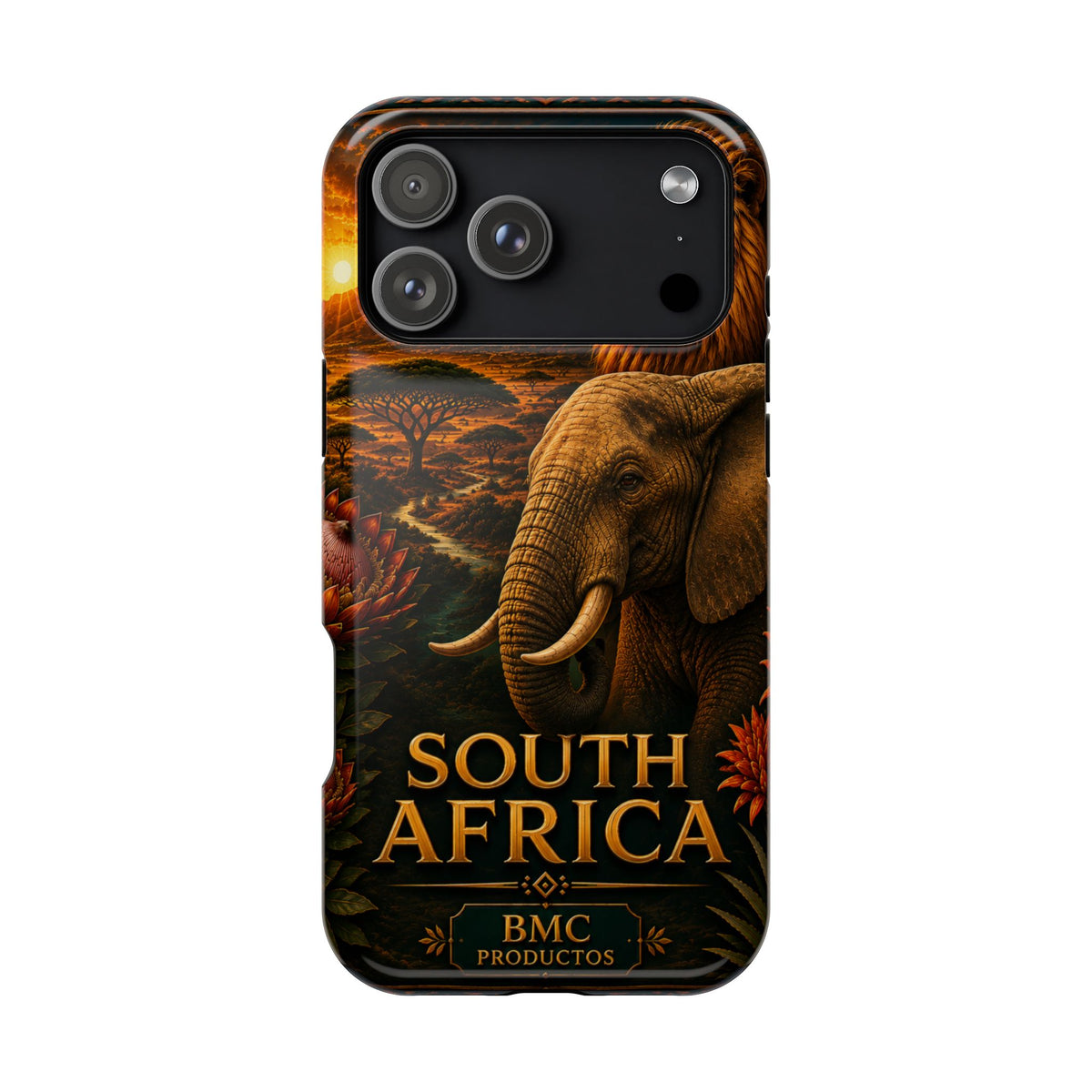 "Reinforced Magnetic Case South Africa 🌍 – A world of adventure and diversity"