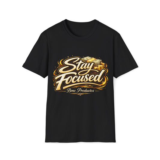 "Camiseta stay focused 🔥"