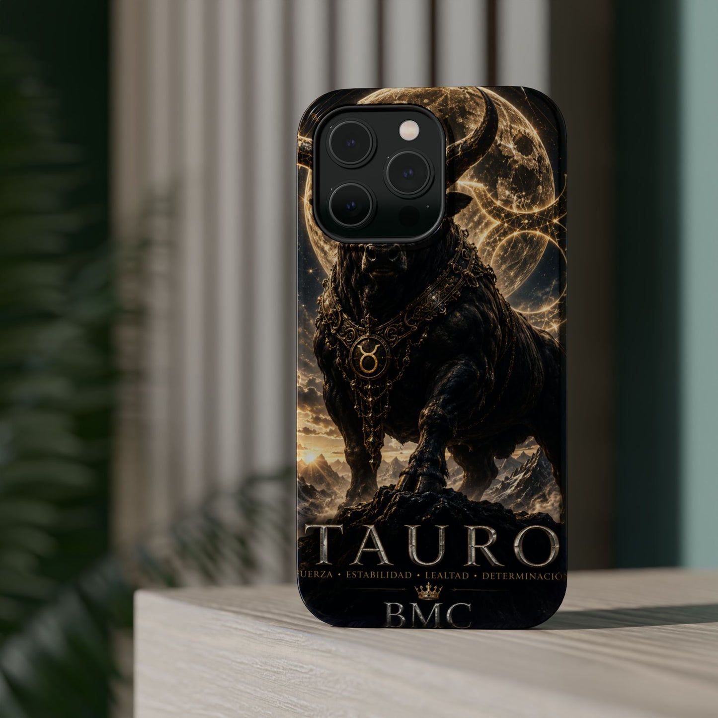 "Funda Magnética Reforzada♉ Tauro — Fuerza silenciosa de la tierra"
