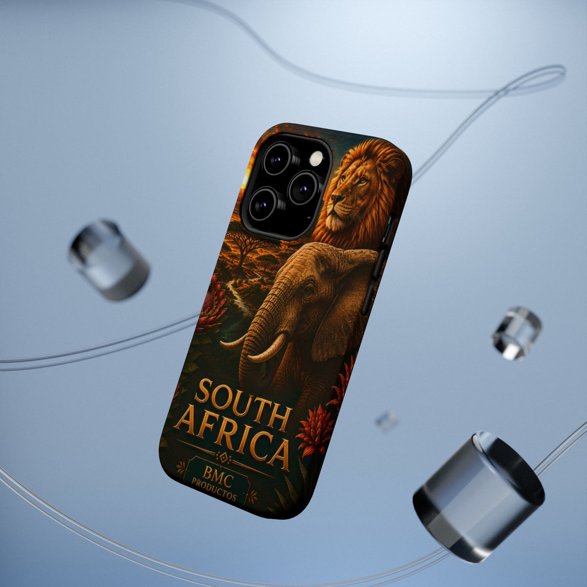 "Reinforced Magnetic Case South Africa 🌍 – A world of adventure and diversity"