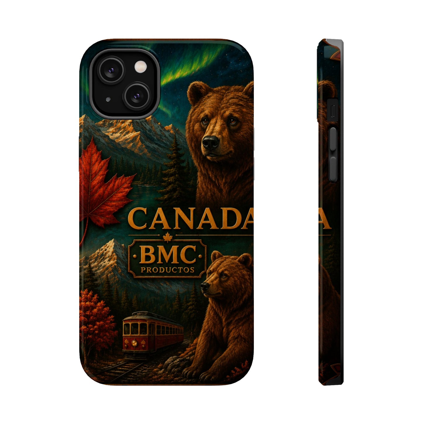 "Funda Magnética Reforzada Magnética Reforzada Canadá: Naturaleza Majestuosa y Espíritu Libre 🍁🏞️🦌"