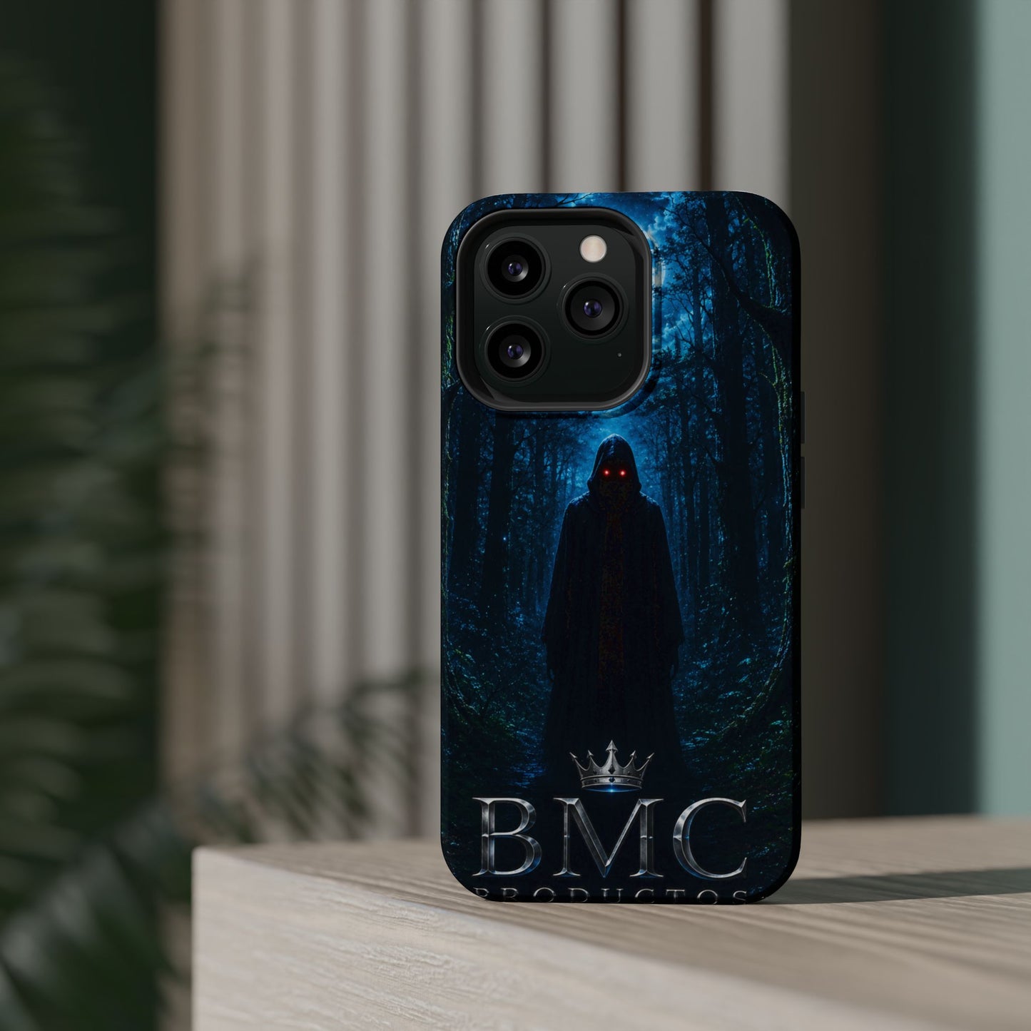 "Funda Magnética Reforzada🖤 El Vigía del Bosque Oscuro"