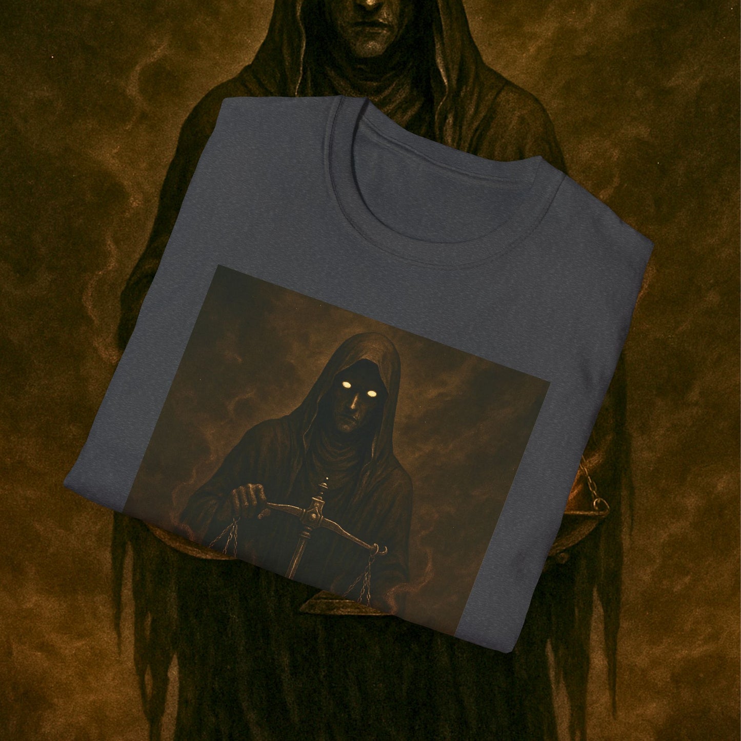 "Camiseta LIBRA – El Guardián del Equilibrio"