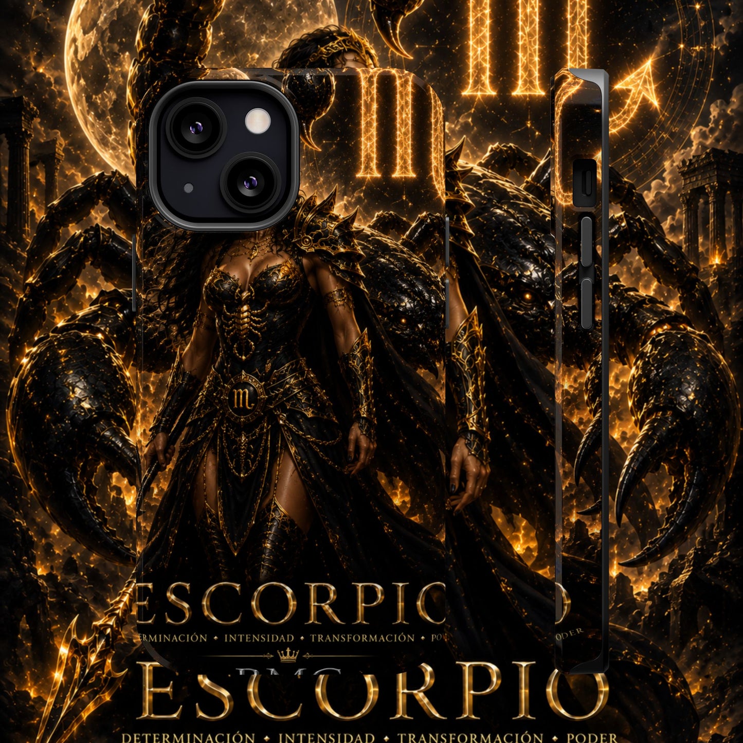 "Funda Magnética Reforzada ESCORPIO M –La Vigilante de las Sombras"