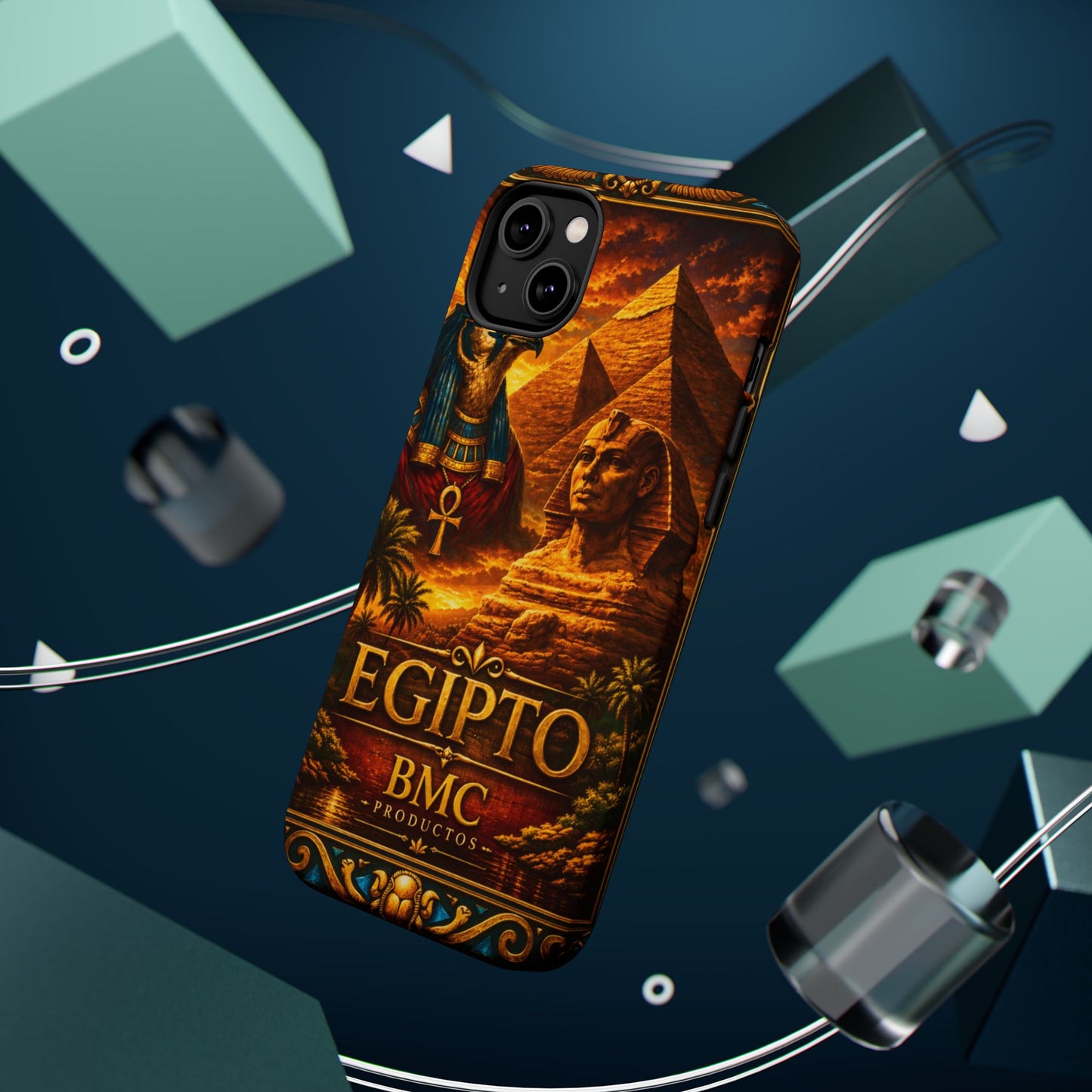 "Funda Magnética Reforzada Egipto Misterio Dorado del Nilo 🏺🌅🐫