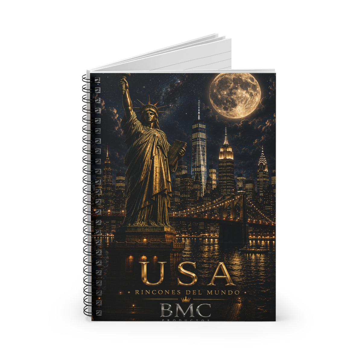 "United States Notebook: Dreams, Freedom, and Great Horizons 🗽🏜️🌆"