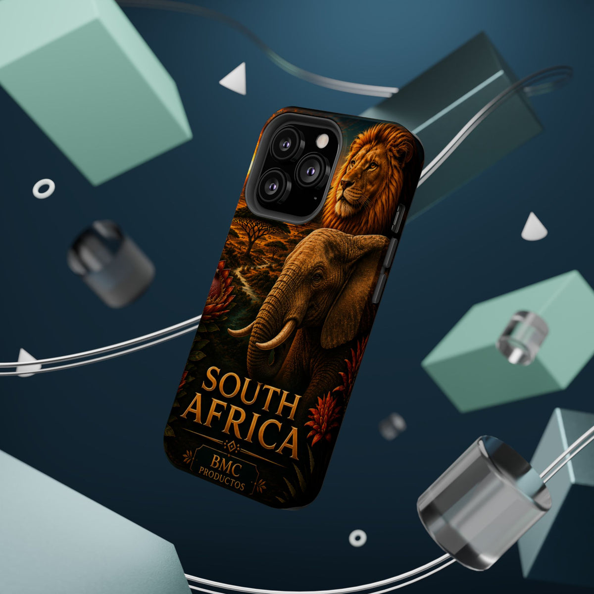 "Reinforced Magnetic Case South Africa 🌍 – A world of adventure and diversity"