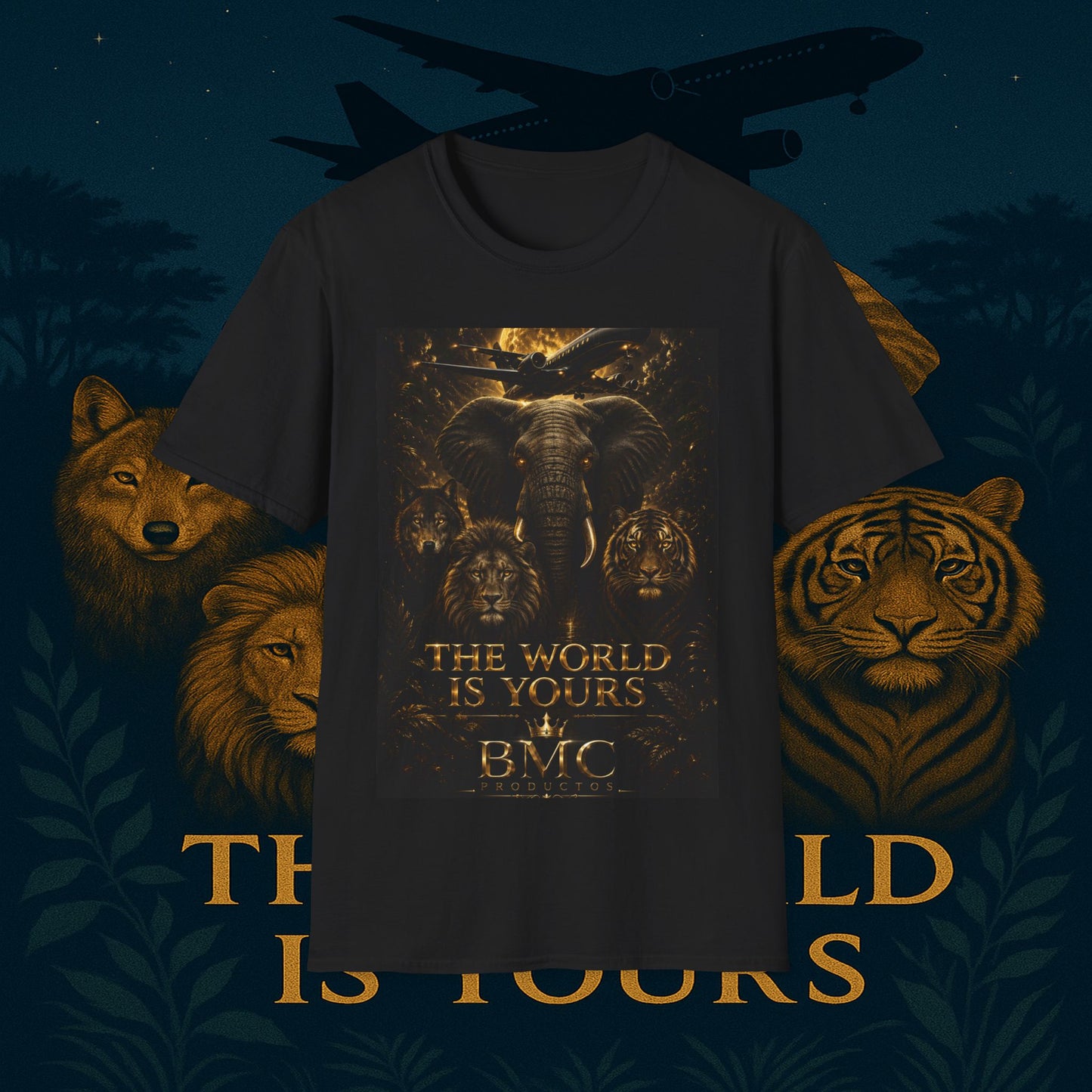 "Camiseta El mundo es tuyo"🌍✨