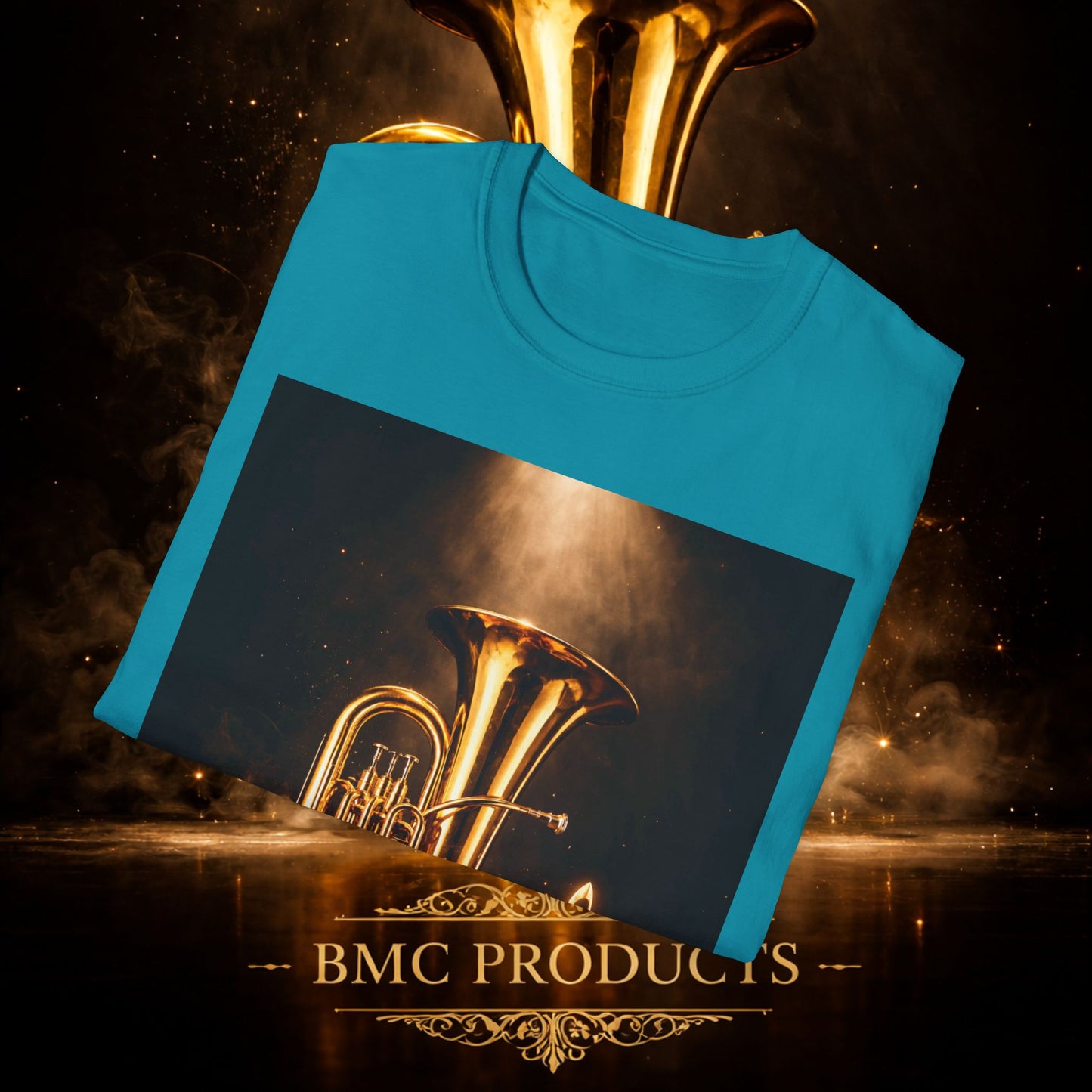 "Camiseta Tuba 🎺🔥 Cuando el alma suena, todo arde.”