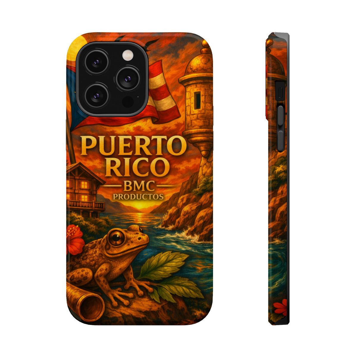 "Reinforced Magnetic Case Puerto Rico – Caribbean rhythm, soul, and color"