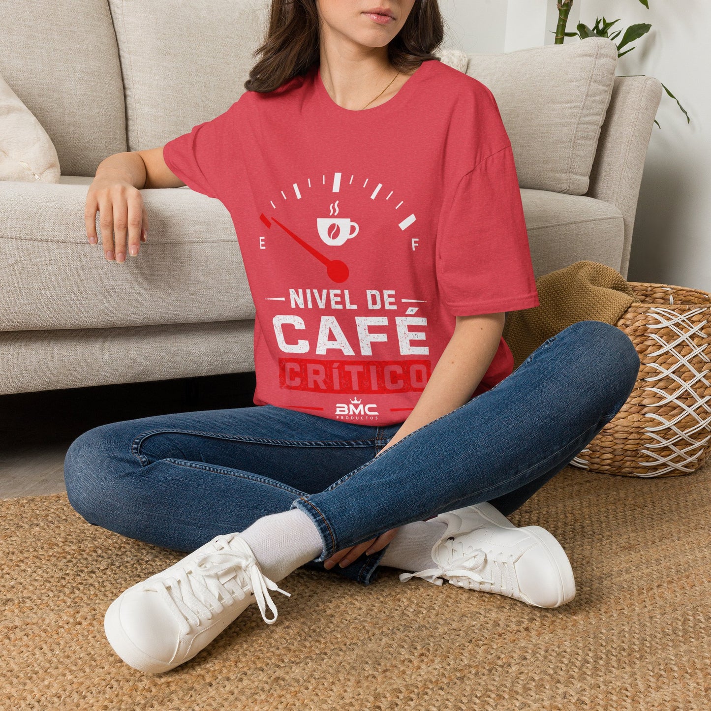 "Camiseta ☕ Nivel de Café: Crítico"