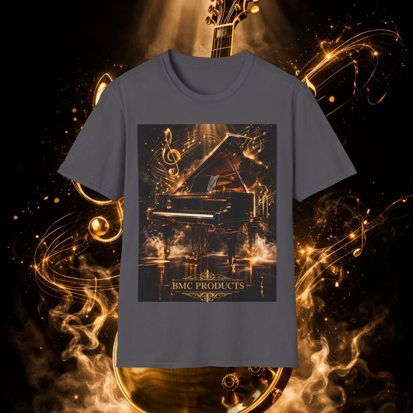 "Camiseta guitarra 🎸🔥Donde vibra una cuerda, nace una llamarada.” 🔥🎸