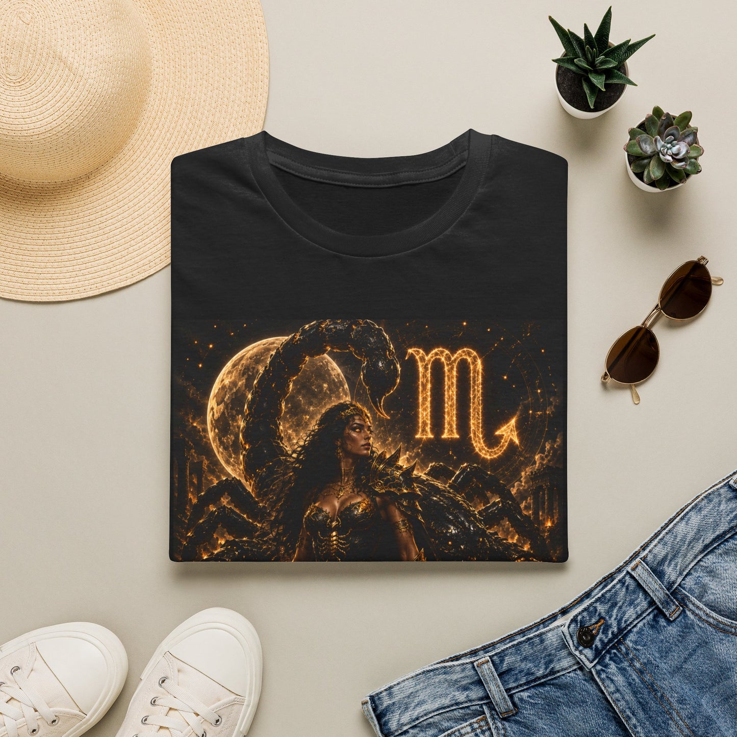 "Camiseta ESCORPIO M– La Vigilante de las Sombras"