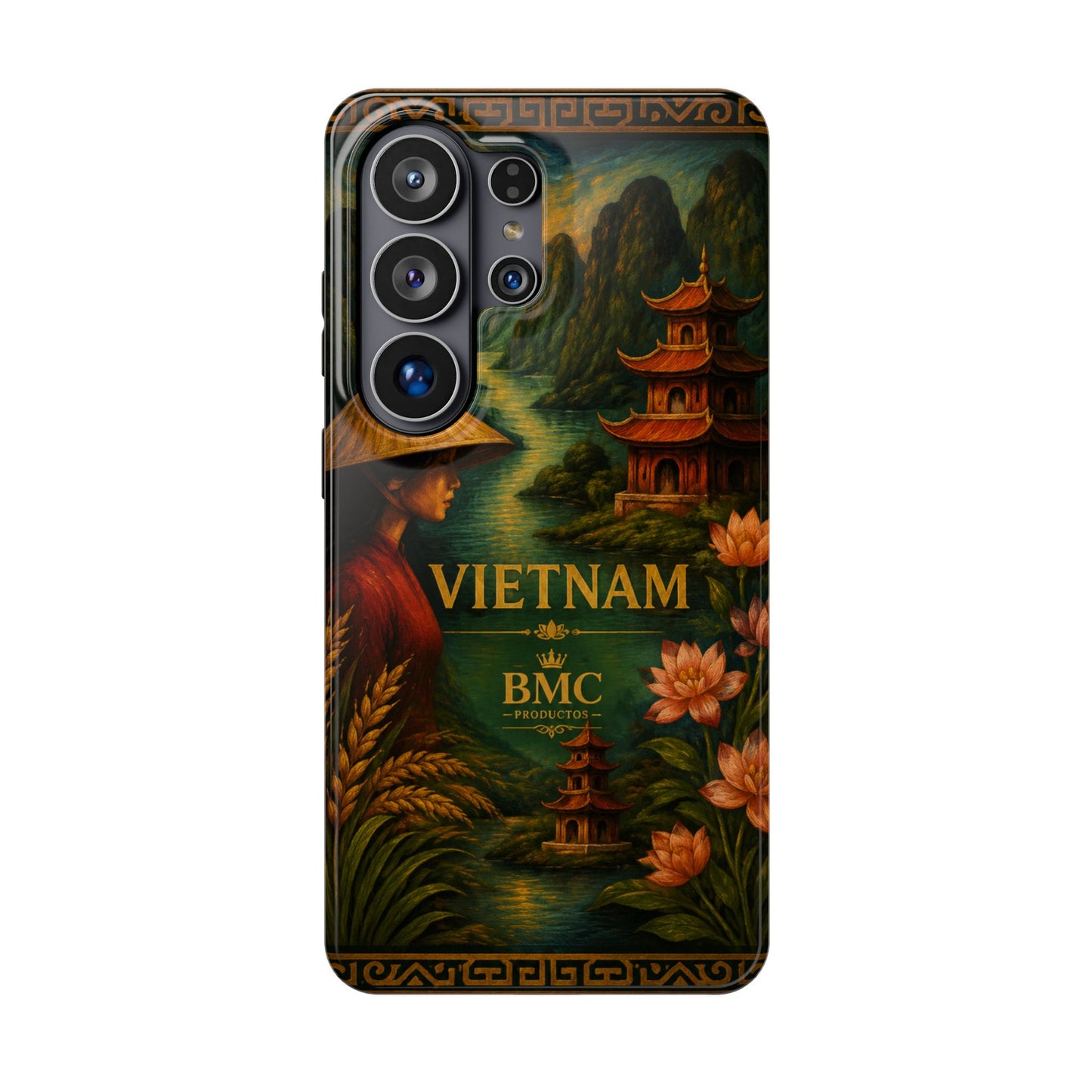 "Funda Magnética Reforzada Magnética Reforzada  Vietnam: Tradición, Naturaleza y Leyendas Ancestrales 🎋🏯🐉"