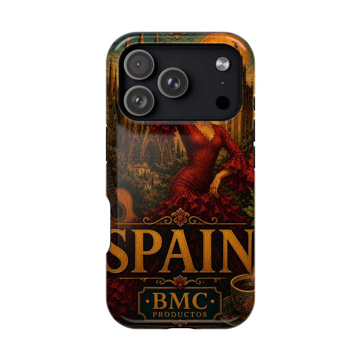 "Reinforced Magnetic Case Spain: Passion, Art, and Flavors That Make You Fall in Love 🎨💃🍷" 