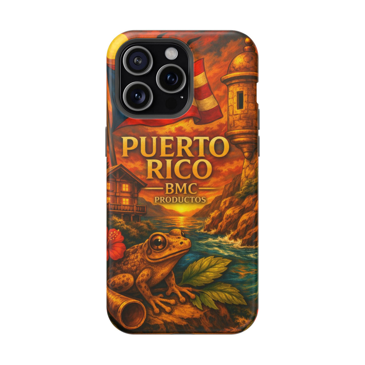 "Reinforced Magnetic Case Puerto Rico – Caribbean rhythm, soul, and color"