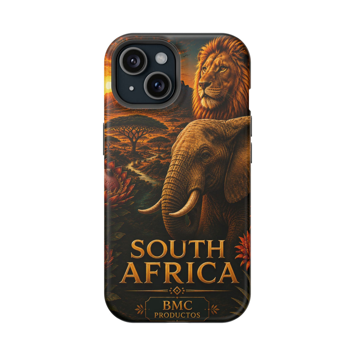 "Reinforced Magnetic Case South Africa 🌍 – A world of adventure and diversity"