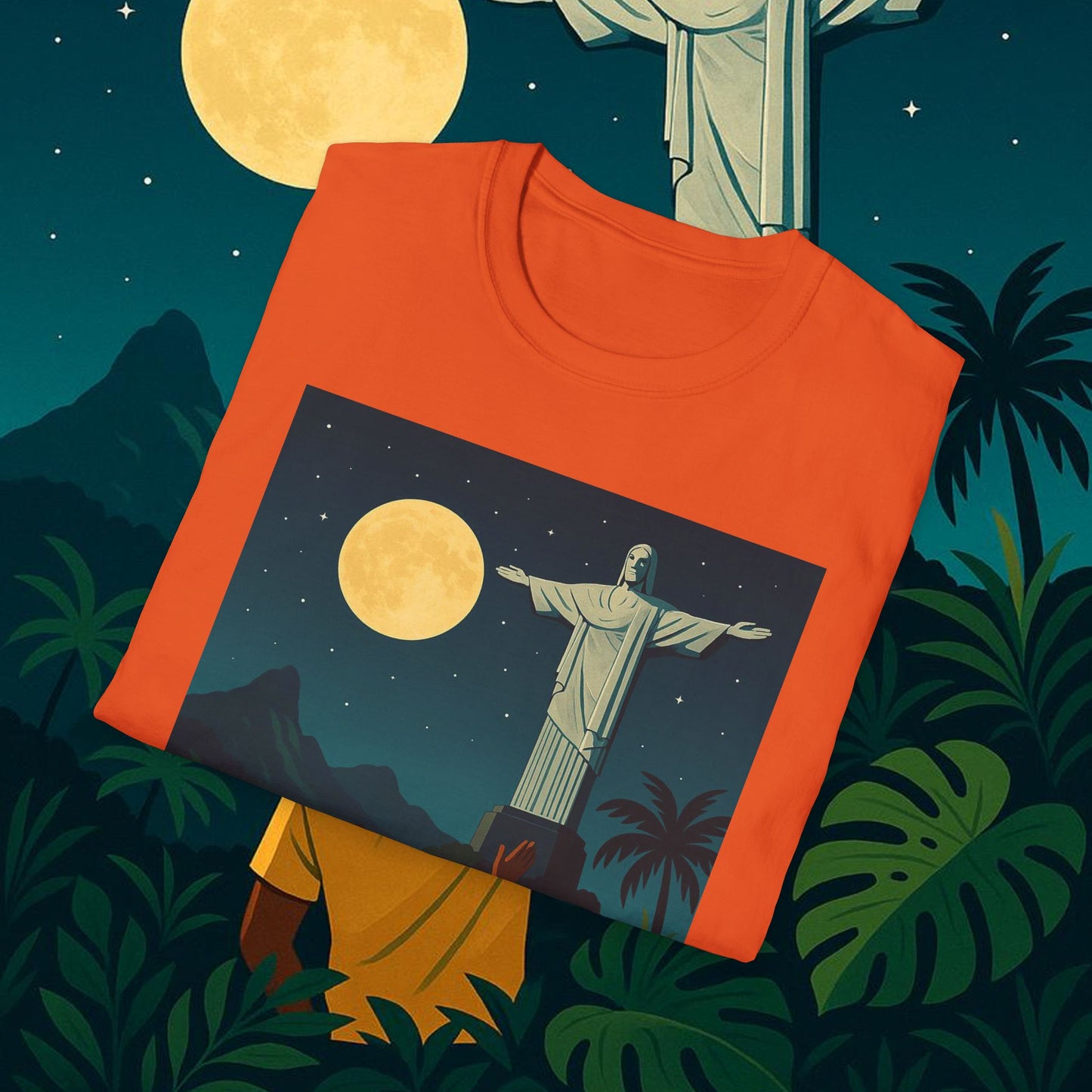 "Camiseta Brasil: Ritmo, Naturaleza y Alegría Infinita 🎶🌴🏖️"